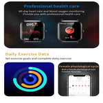 KT65 1.9 inch Color Screen Smart Watch,Support Heart Rate Monitoring/Blood Pressure Monitoring
