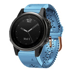 20mm Lady's Silicone Watch Band With Lace Punch, For Garmin Fenix 5S, For Garmin Fenix 5S Plus