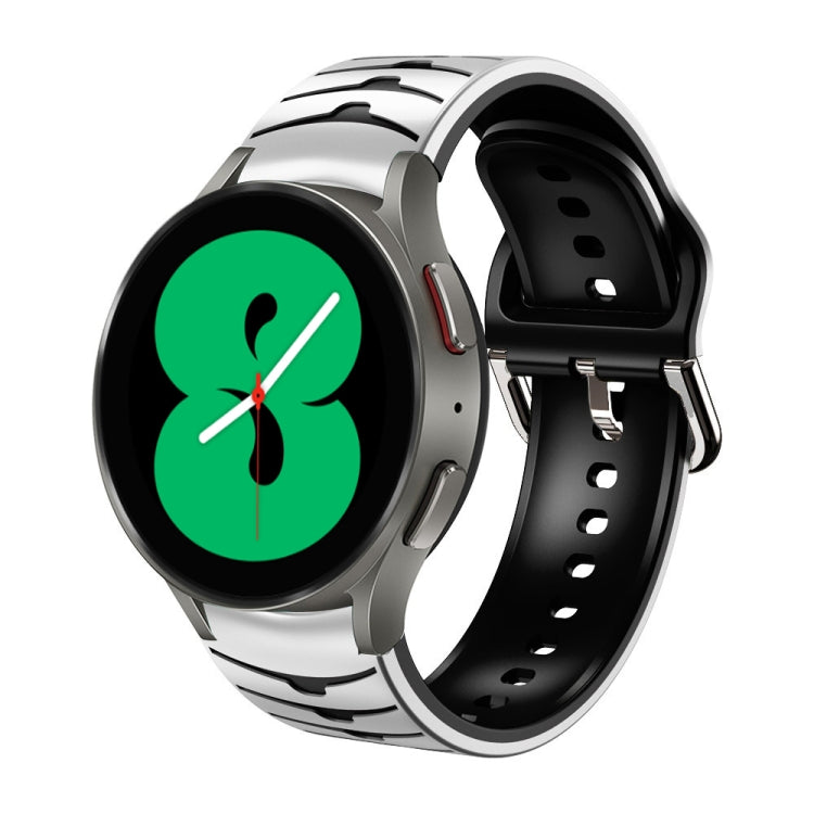 Curved Texture Silicone Watch Band, For Samsung Galaxy Watch 4 44mm, For Samsung Galaxy Watch 4 40mm, For Samsung  Galaxy Watch 4 Classic 42mm