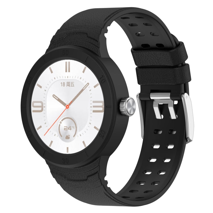 Silicone Breathable Integrated Watch Band, For Huawei Watch GT Cyber