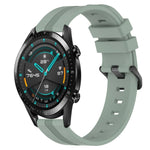 20mm Concave Striped Slicone Watch Band, For Huawei Watch GT3 Pro 43mm, For Huawei Watch GT3 42mm, For Huawei Watch GT2 42mm, For Huawei Watch 2