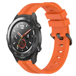 20mm Concave Striped Slicone Watch Band, For Huawei Watch GT3 Pro 43mm, For Huawei Watch GT3 42mm, For Huawei Watch GT2 42mm, For Huawei Watch 2