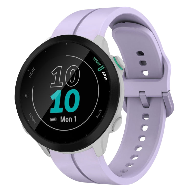 20mm Loop Silicone Watch Band, For Garmin Forerunner 55, For Garmin Venu, For Garmin Venu SQ, For Garminmove Luxe