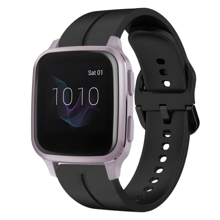 20mm Loop Silicone Watch Band, For Garmin Forerunner 55, For Garmin Venu, For Garmin Venu SQ, For Garminmove Luxe