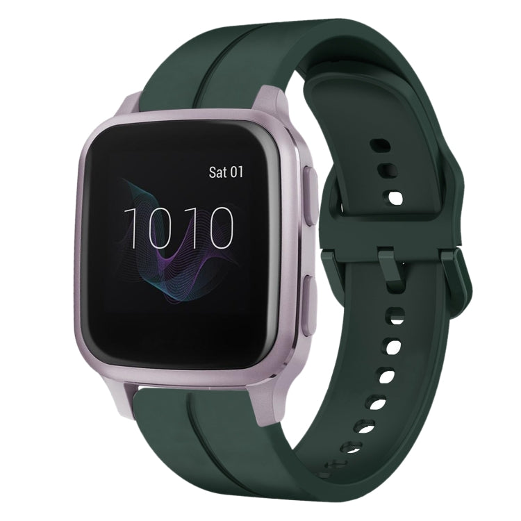 20mm Loop Silicone Watch Band, For Garmin Forerunner 55, For Garmin Venu, For Garmin Venu SQ, For Garminmove Luxe