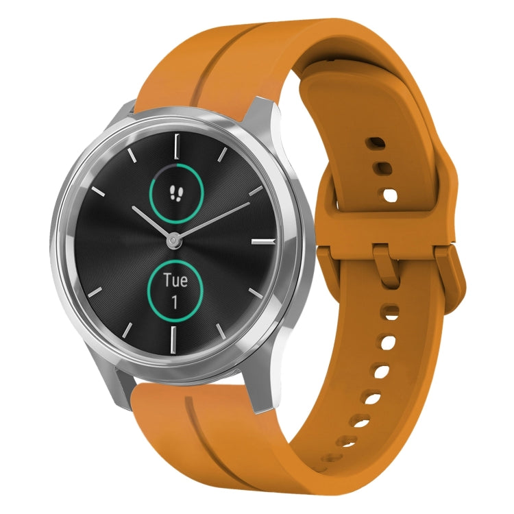 20mm Loop Silicone Watch Band, For Garmin Forerunner 55, For Garmin Venu, For Garmin Venu SQ, For Garminmove Luxe