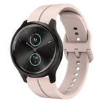 20mm Loop Silicone Watch Band, For Garminmove Style, For Garmin Forerunner 645 Music, For Garmin Forerunner Sq2, For Garmin Forerunner Sq2 Music