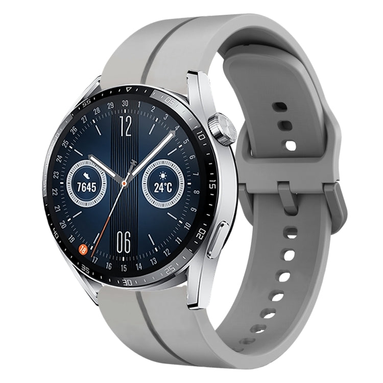 20mm Loop Silicone Watch Band, For Huawei Watch GT3 Pro 43mm, For Huawei Watch GT3 42mm, For Huawei Watch GT2 42mm, For Huawei Watch 2
