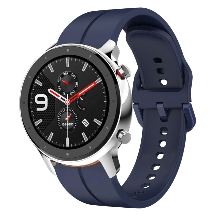 22mm  Loop Silicone Watch Band, For Amazfit GTR 4, For Amazfit GTR 4 Pro, For Amazfit GTR 3, For Amazfit GTR 3 Pro