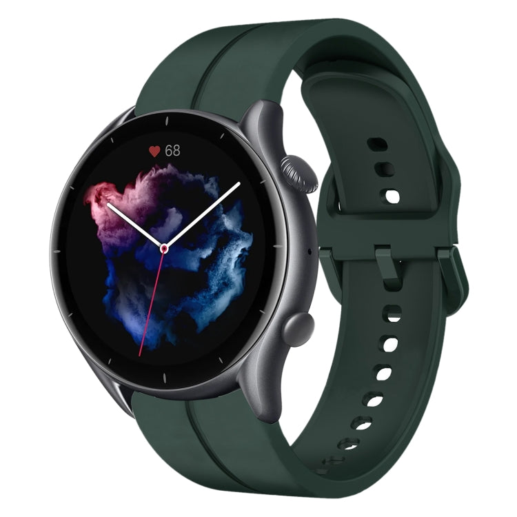 22mm  Loop Silicone Watch Band, For Amazfit GTR 4, For Amazfit GTR 4 Pro, For Amazfit GTR 3, For Amazfit GTR 3 Pro