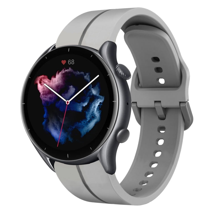 22mm  Loop Silicone Watch Band, For Amazfit GTR 4, For Amazfit GTR 4 Pro, For Amazfit GTR 3, For Amazfit GTR 3 Pro