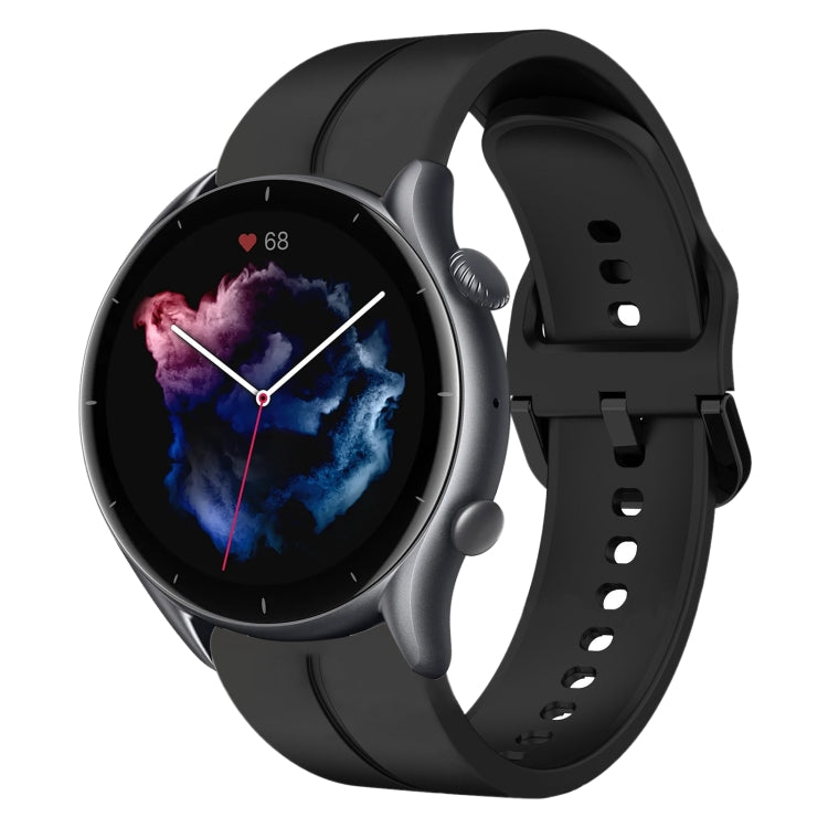22mm  Loop Silicone Watch Band, For Amazfit GTR 4, For Amazfit GTR 4 Pro, For Amazfit GTR 3, For Amazfit GTR 3 Pro