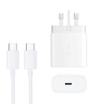 M135 45W USB-C / Type-C Port Fast Charger with 5A Type-C to Type-C Cable, UK Plug, UK Plug + Type-C Cable