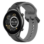 22mm Convex Loop Two-Color Silicone Watch Band, For Xiaomi Haylou RT2 LS10, For  Xiaomi Haylou RS4 LS12