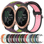20mm Perforated Breathable Sports Silicone Watch Band, For Garmin Forerunner 645 Music, For Garmin Forerunner Sq2, For Garmin Forerunner Sq2 Music