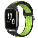 20mm Perforated Breathable Sports Silicone Watch Band, For Garmin Forerunner 645 Music, For Garmin Forerunner Sq2, For Garmin Forerunner Sq2 Music