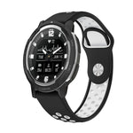 22mm Sports Breathable Silicone Watch Band, For Garmin MARQ Athlete Gen 2, For Garmin Instinct Crossover, For Garmin Instinct Crossover Solar, For Garmin Fenix 7