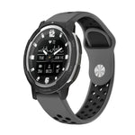 22mm Sports Breathable Silicone Watch Band, For Garmin MARQ Athlete Gen 2, For Garmin Instinct Crossover, For Garmin Instinct Crossover Solar, For Garmin Fenix 7