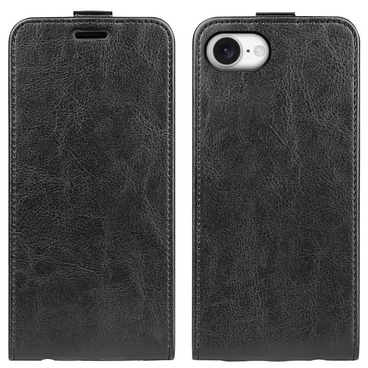 R64 Texture Single Vertical Flip Leather Phone Case, For iPhone 17e / 16e, For iPhone 17 Pro Max, For iPhone 17 Pro, For iPhone 17, For iPhone Air, For iPhone 16 Pro Max, For iPhone 16 Pro, For iPhone 16 Plus, For iPhone 16, For iPhone 15 Pro Max