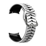 Curved Texture Silicone Watch Band, For Samsung Galaxy Watch 6 Classic 43mm, For Samsung Galaxy watch 5 Pro Golf Edition, For Samsung Galaxy watch 5 Golf Edition