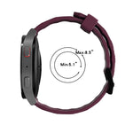 Curved Texture Silicone Watch Band, For Samsung Galaxy Watch 6 Classic 47mm, For Samsung Galaxy Watch 6 44mm, For Samsung Galaxy Watch 6 40mm