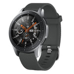 20mm Diamond Textured Silicone Watch Band, For Samsung  Galaxy Watch 4 Classic 42mm, For Samsung Galaxy Watch Active 2 44mm, For Samsung Galaxy Watch Active 2 40mm, For Samsung Galaxy Watch 42mm