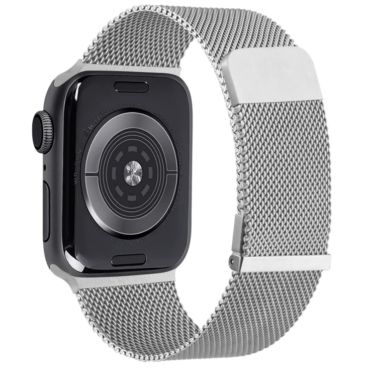 Milan Double Magnetic Steel Mesh Watch Band, For Apple Watch 5 40mm, For Apple Watch 4 44mm, For Apple Watch 4 40mm, For Apple Watch 3 38mm, For Apple Watch 3 42mm, For Apple Watch 2 42mm