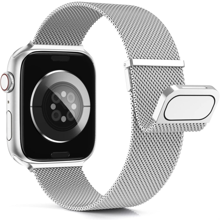 Milan Double Magnetic Steel Mesh Watch Band, For Apple Watch 5 40mm, For Apple Watch 4 44mm, For Apple Watch 4 40mm, For Apple Watch 3 38mm, For Apple Watch 3 42mm, For Apple Watch 2 42mm