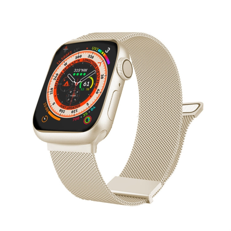Milan Double Magnetic Steel Mesh Watch Band, For Apple Watch 5 40mm, For Apple Watch 4 44mm, For Apple Watch 4 40mm, For Apple Watch 3 38mm, For Apple Watch 3 42mm, For Apple Watch 2 42mm