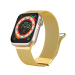 Milan Double Magnetic Steel Mesh Watch Band, For Apple Watch 5 40mm, For Apple Watch 4 44mm, For Apple Watch 4 40mm, For Apple Watch 3 38mm, For Apple Watch 3 42mm, For Apple Watch 2 42mm