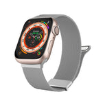 Milan Double Magnetic Steel Mesh Watch Band, For Apple Watch 5 40mm, For Apple Watch 4 44mm, For Apple Watch 4 40mm, For Apple Watch 3 38mm, For Apple Watch 3 42mm, For Apple Watch 2 42mm