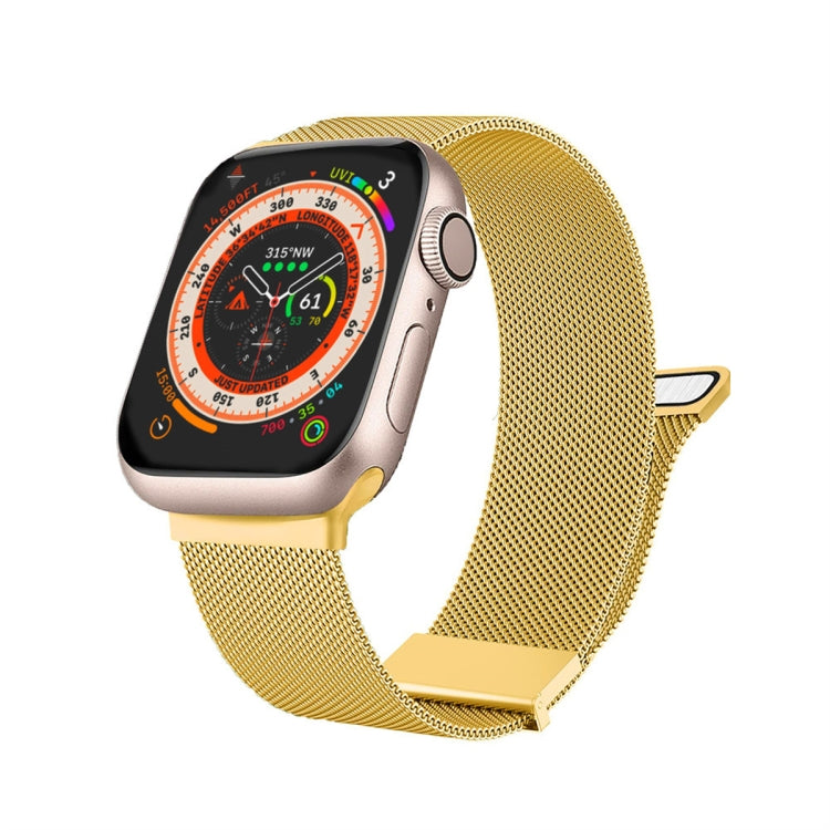 Milan Double Magnetic Steel Mesh Watch Band, For Apple Watch 5 40mm, For Apple Watch 4 44mm, For Apple Watch 4 40mm, For Apple Watch 3 38mm, For Apple Watch 3 42mm, For Apple Watch 2 42mm