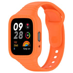 Integrated Fully Enclosed Silicone Watch Band, For Redmi Watch 3 Active, For Redmi Watch 3 Lite