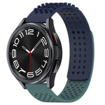 20mm Holes Breathable 3D Dots Silicone Watch Band, For Samsung Galaxy Watch 6 Classic 43mm, For Samsung Galaxy watch 5 Pro Golf Edition, For Samsung Galaxy watch 5 Golf Edition