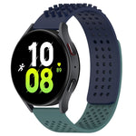 20mm Holes Breathable 3D Dots Silicone Watch Band, For Samsung Galaxy Watch 5  44mm, For Samsung Galaxy Watch 5 Pro  45mm, For Samsung Galaxy Watch 5  40mm