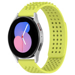 20mm Holes Breathable 3D Dots Silicone Watch Band, For Samsung Galaxy Watch 5  44mm, For Samsung Galaxy Watch 5 Pro  45mm, For Samsung Galaxy Watch 5  40mm