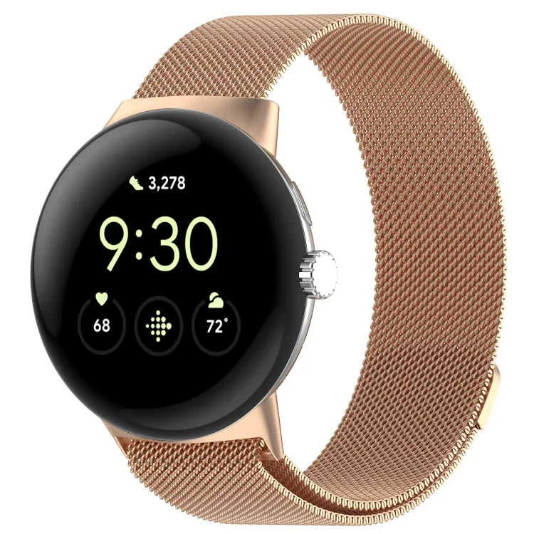 Milan Magnetic Steel Mesh Watch Band, For Google Pixel Watch 2