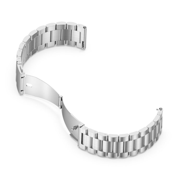 Three Bead Stainless Steel Metal Watch Band, For Huawei Watch GT4 46mm
