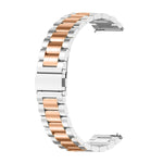 Three Bead Stainless Steel Metal Watch Band, For Huawei Watch GT4 46mm