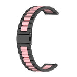 Three Bead Stainless Steel Metal Watch Band, For Huawei Watch GT4 46mm