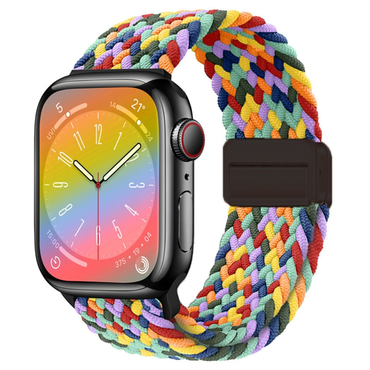 Nylon Woven Magnetic Fold Buckle Watch Band, For Apple Watch Series 8 41mm, For  Apple Watch Series 8 45mm