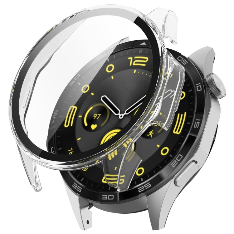 PC+Tempered Glass Integrated Smart Watch Case, For Huawei Watch GT4 46mm, For Huawei Watch GT4 41mm, For Honor Watch 4 Pro