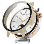 PC+Tempered Glass Integrated Smart Watch Case, For Huawei Watch GT4 46mm, For Huawei Watch GT4 41mm, For Honor Watch 4 Pro