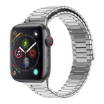 Bamboo Magnetic Stainless Steel Metal Watch Strap, For Apple Watch Series 6 40mm, For Apple Watch Series 6 44mm, For Apple Watch Series 5 44mm, For Apple Watch Series 5 40mm, For Apple Watch Series 4 44mm, For Apple Watch Series 4 40mm