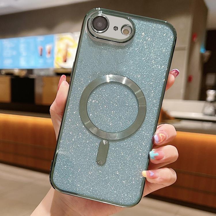 Glitter Electroplating MagSafe TPU Phone Case, For iPhone 17e / 16e, For iPhone 17 Pro Max, For iPhone 17 Pro, For iPhone 17, For iPhone Air, For iPhone 16 Pro Max