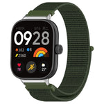 Nylon Loop Metal Connector Watch Band, For Xiaomi Band 10 Pro / Band 9 Pro / Band 8 Pro, For Redmi Watch 6 / Watch 5 / Watch 4