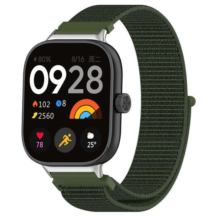 Nylon Loop Metal Connector Watch Band, For Xiaomi Band 10 Pro / Band 9 Pro / Band 8 Pro, For Redmi Watch 6 / Watch 5 / Watch 4