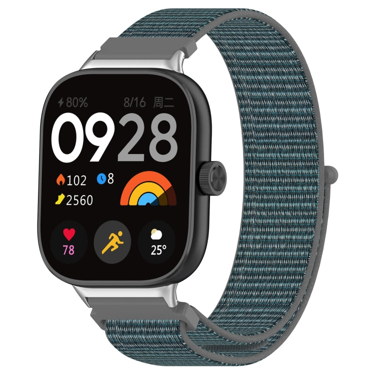 Nylon Loop Metal Connector Watch Band, For Xiaomi Band 10 Pro / Band 9 Pro / Band 8 Pro, For Redmi Watch 6 / Watch 5 / Watch 4