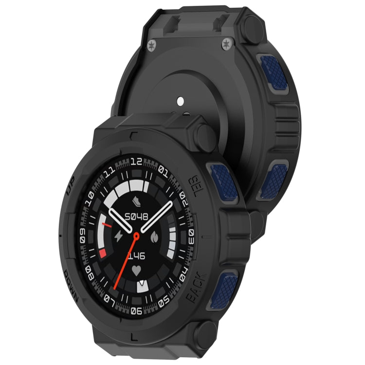 Armored Hollow Half Pack TPU Watch Protective Case, For Amazfit Active Edge A2212