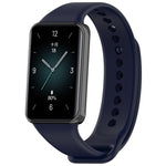 For Honor Band 9 Solid Color TPU Watch Band, Black, Sky Blue, Purple, Starlight, Starlihgt+Purple, Purple+Starlight, Dark Blue, Orange, White, Red, Pink, Teal, Dark Gray, Lime, Dark Green
